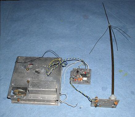 ballon-sonde météo, appareil, antenne émettrice